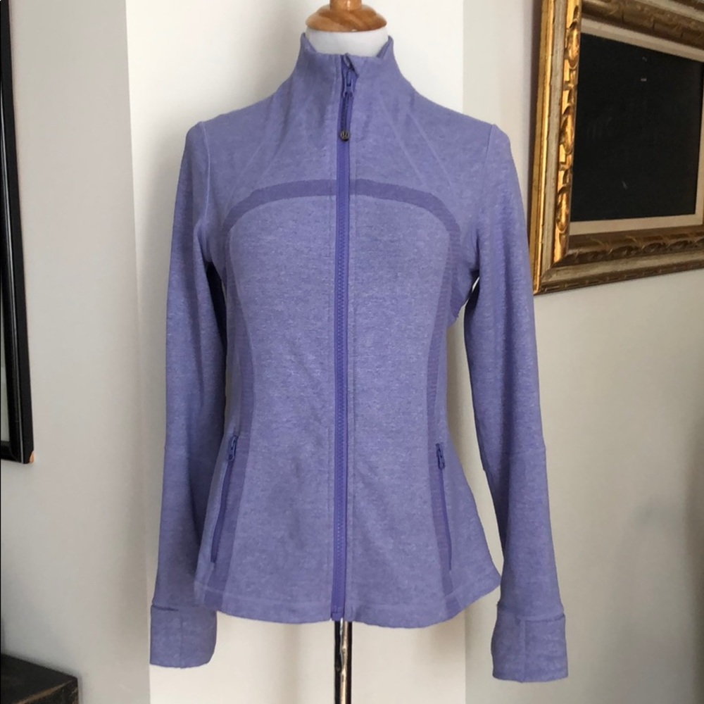 Lululemon Define Jacket - Heathered Purple sz 12